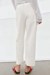 JEAN ZW COLLECTION DROIT TAILLE BASSE