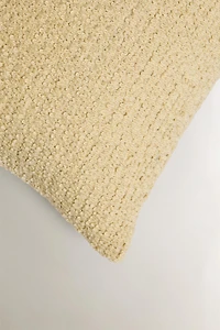 WAVY WOOL BLEND THROW PILLOW COVER