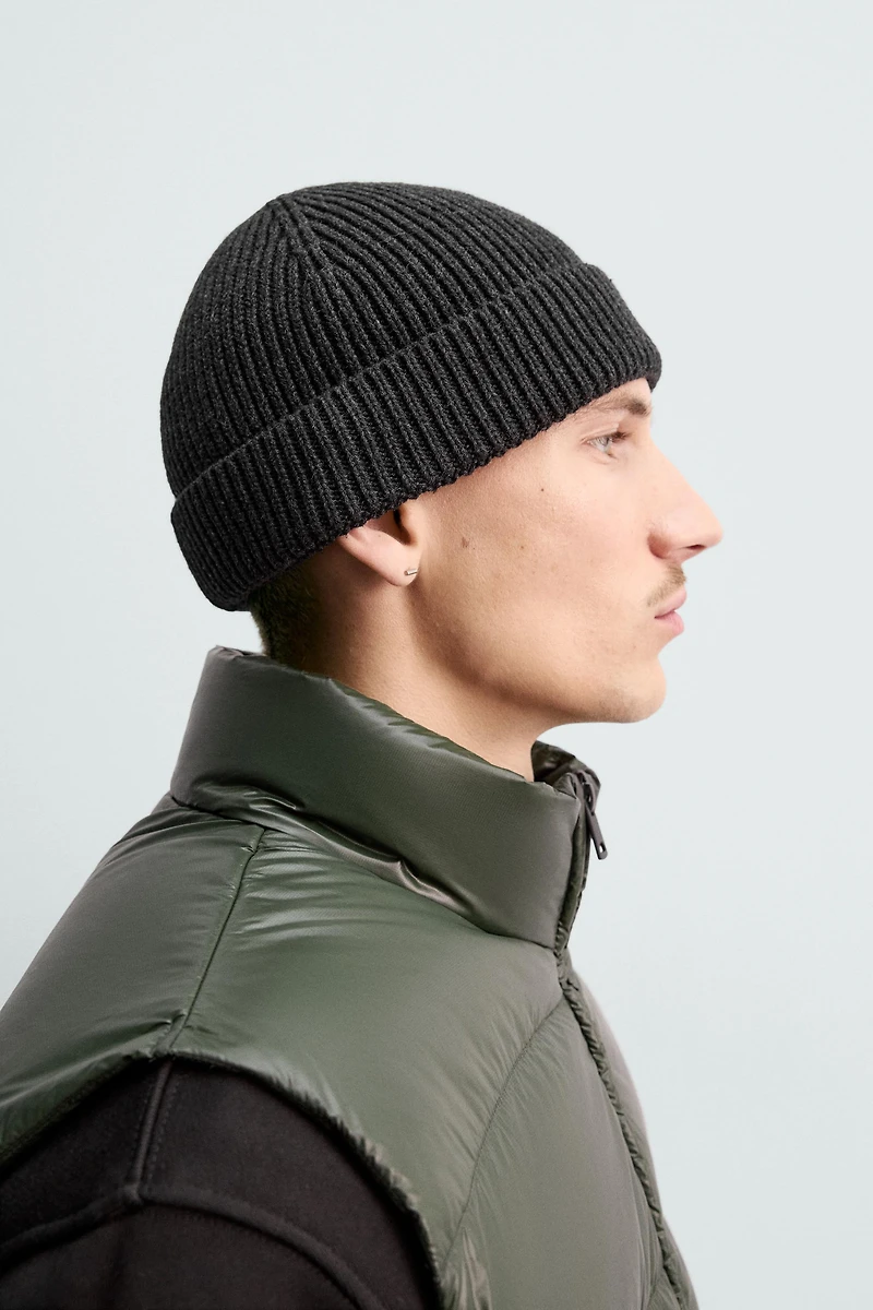 ORIGINS COTTON BLEND BEANIE