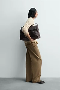 STRAIGHT FIT PANTS WITH BELT LOOPS