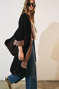KIMONO EN VELOURS ZW COLLECTION