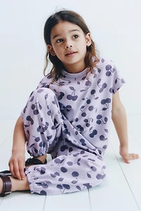 CHERRY T-SHIRT AND BLOOMERS SET