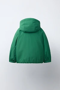 WATER REPELLENT CONTRAST DETAIL PARKA