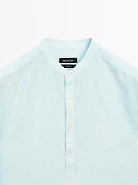 100% linen shirt