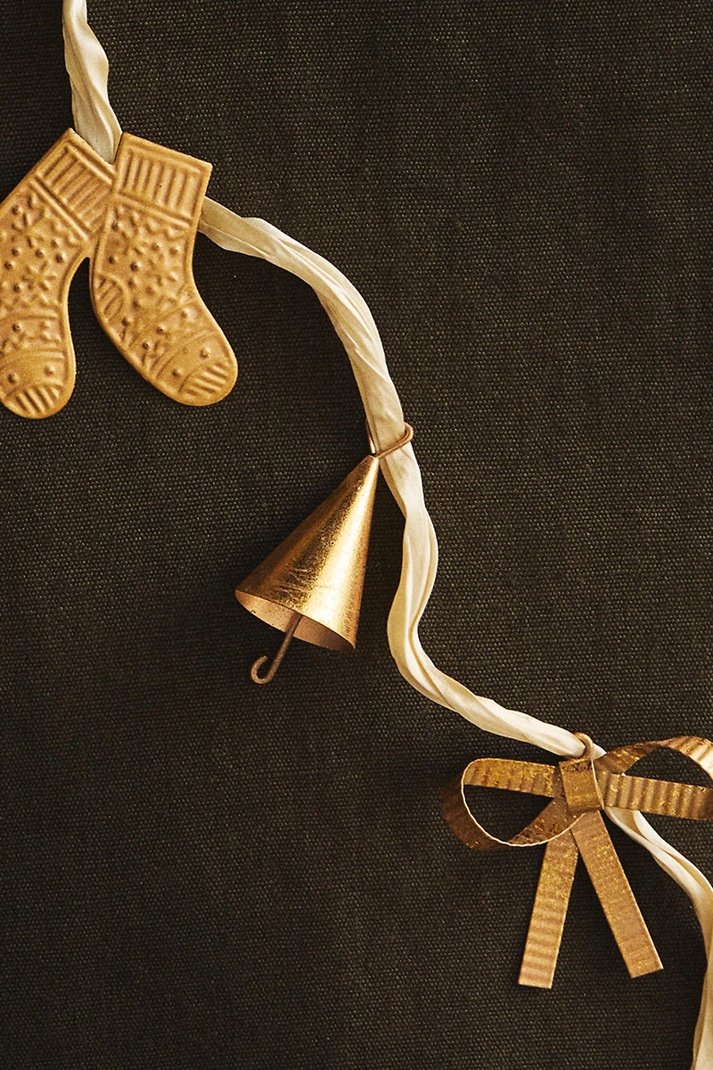 SET OF CHRISTMAS ACCESSORY METAL GIFT ORNAMENTS (SET OF 3)