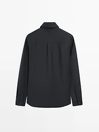 Surchemise en flanelle 100 % laine