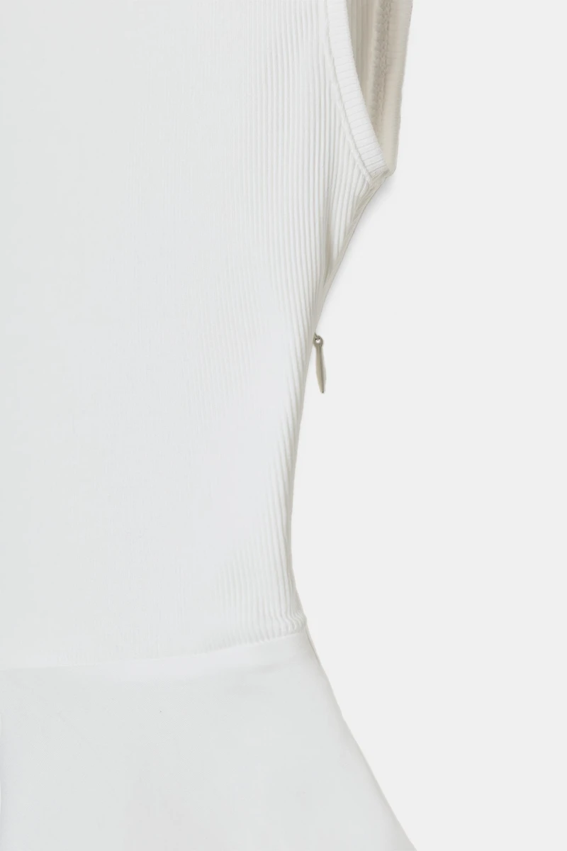 COMBINATION PEPLUM TOP