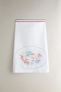 FISH COTTON APRON
