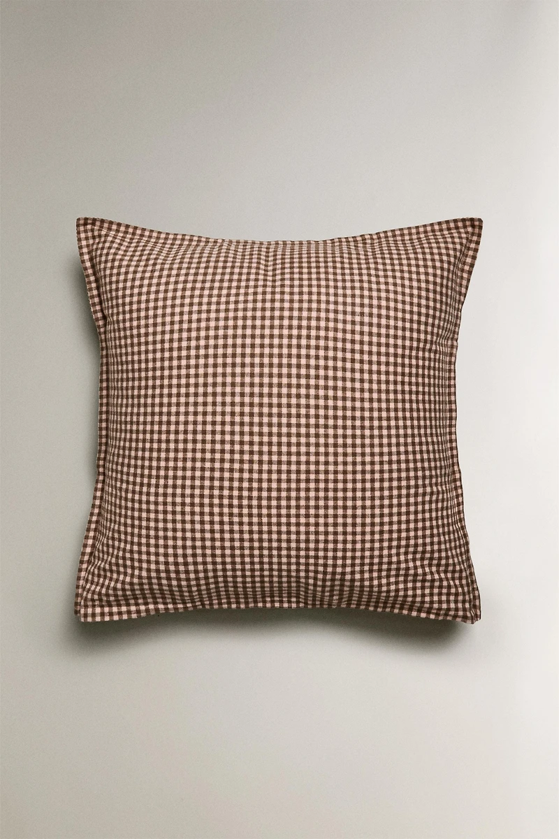CHILDREN'S GINGHAM PILLOWCASE