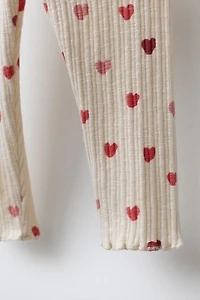 HEART LEGGINGS