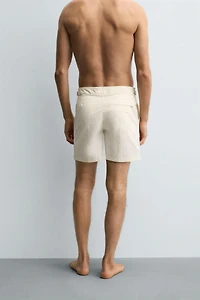 LONG STRUCTURE SWIMSUIT