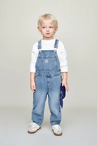 SALOPETTE EN DENIM LONGUE