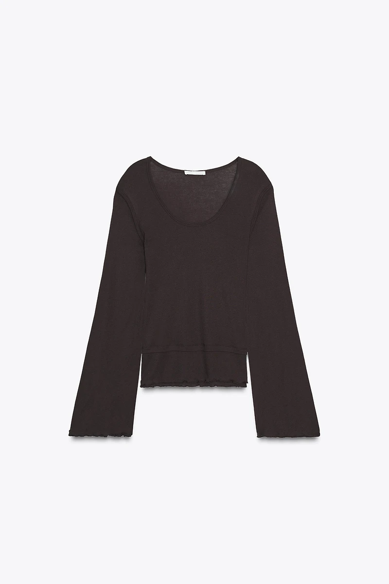 SOFT DOUBLE EFFECT T-SHIRT
