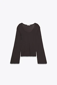 SOFT DOUBLE EFFECT T-SHIRT