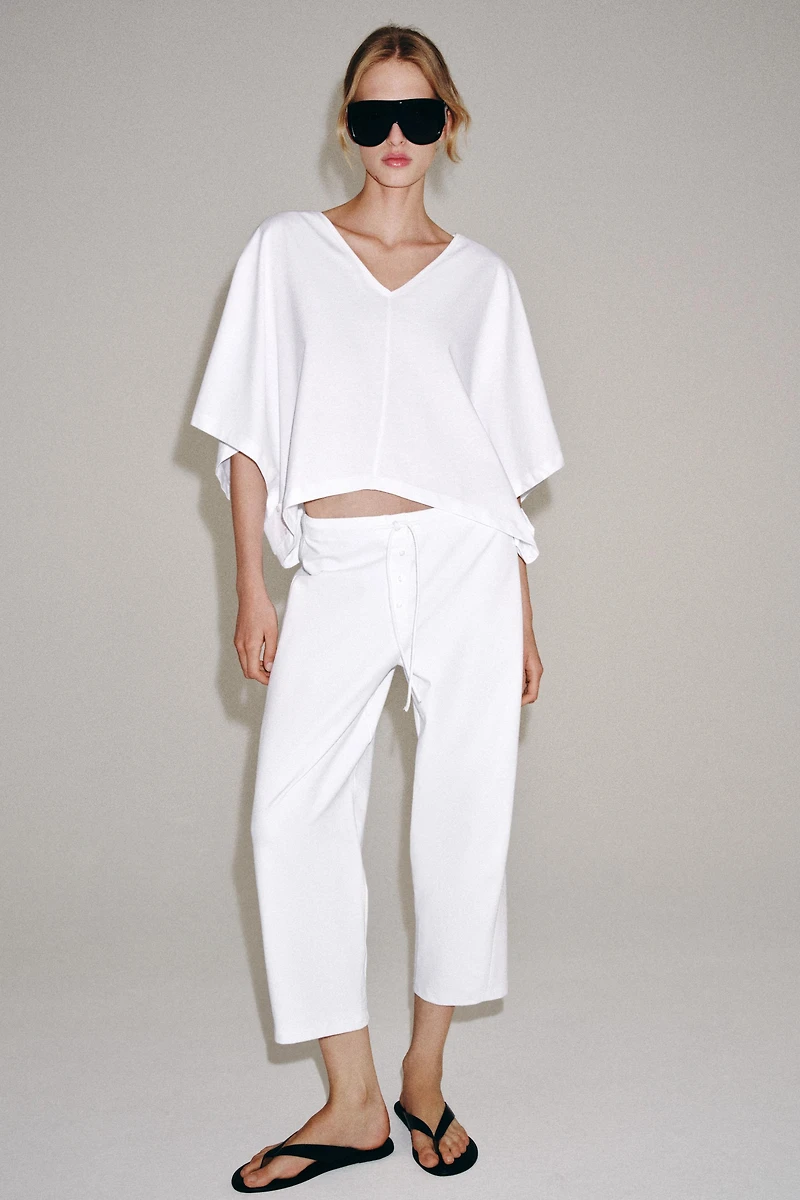 PANTALON CARROT INTERLOCK