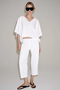 PANTALON CARROT INTERLOCK