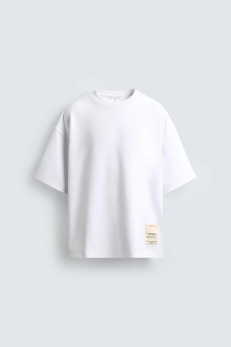SWEAT INTERLOCK ÉTIQUETTE