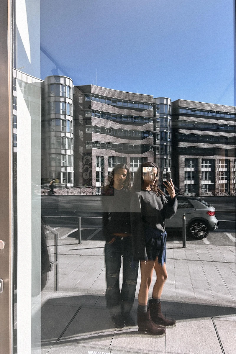 T-SHIRT OVERSIZE À MANCHES LONGUES