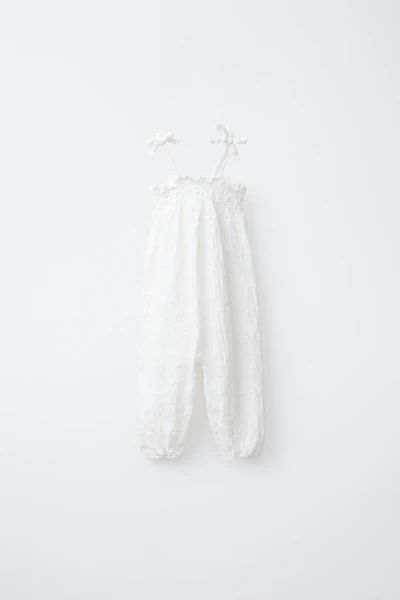 EMBROIDERED OVERALLS