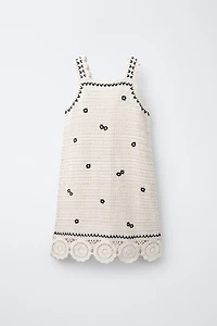 FLORAL KNIT DRESS