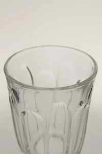 COFFEE TUMBLER WITH RAISED DESIGN