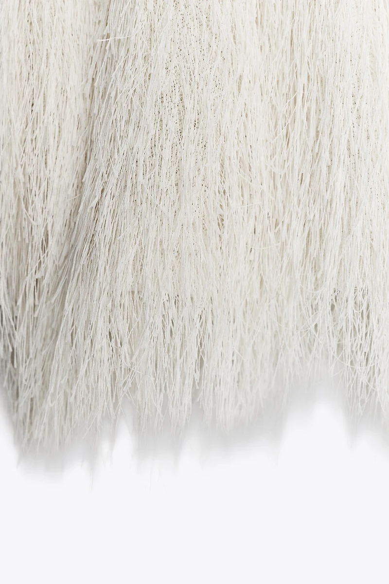 FRINGED CROP TOP