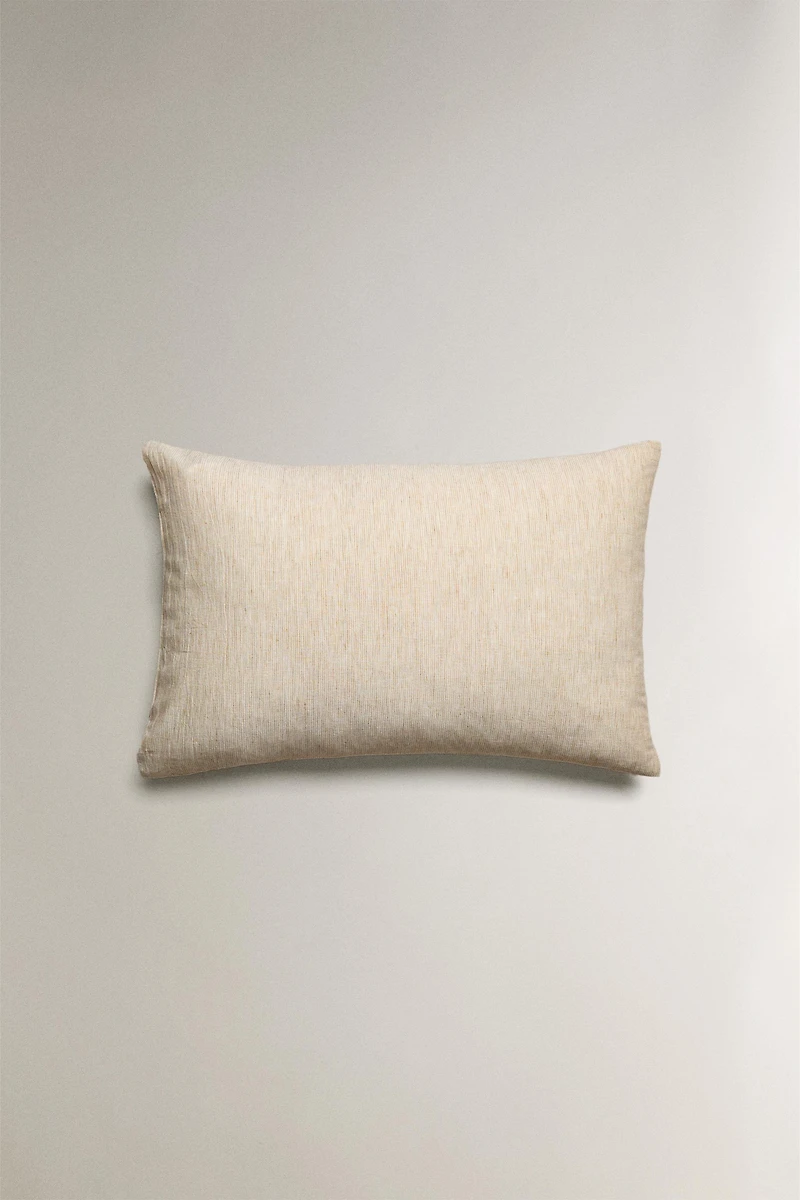 TEXTURED STRIPED PILLOWCASE