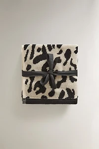 PACK OF ANIMAL PRINT VELOUR HAND TOWELS (PACK OF 3)