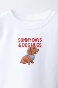 T-SHIRT À IMPRIMÉ ANIMAL