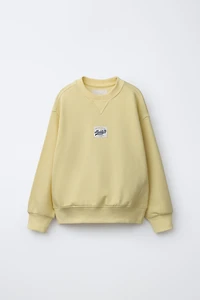 TEXT JOGGING SWEATSHIRT