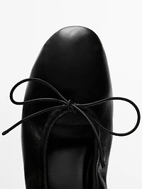 High-heel ballerinas