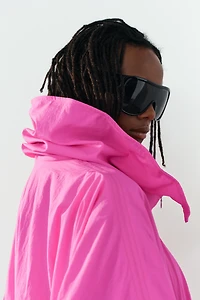 HIGH-NECK NYLON JACKET