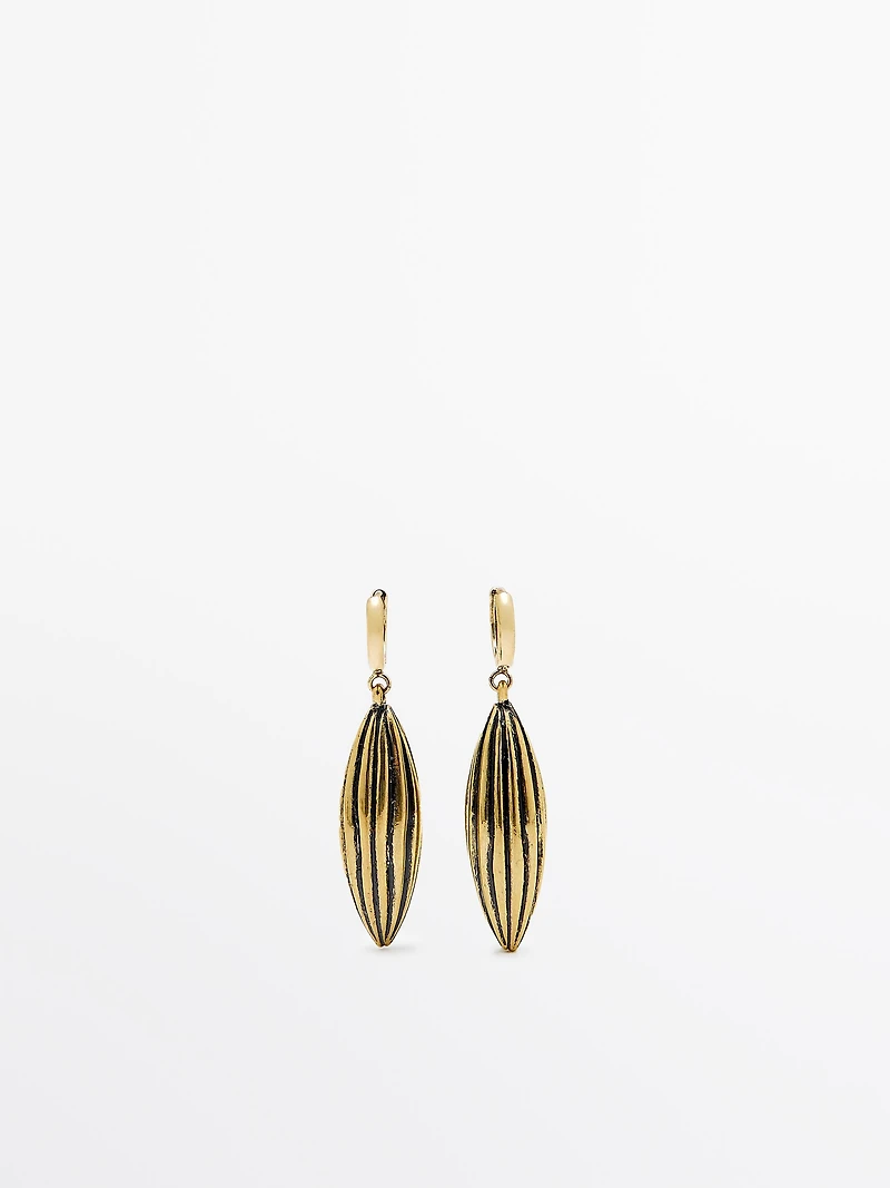 Boucles d’oreilles cacao