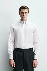REGULAR FIT COTTON SHIRT