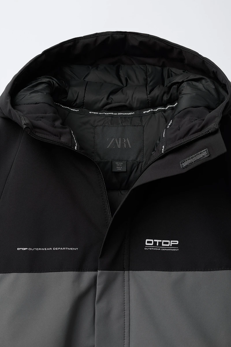 COLOR BLOCK WATER REPELLENT JACKET