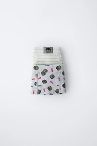 AGES 3-6 / TWO-PACK OF HULK © MARVEL BOXERS