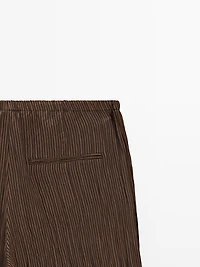 Pinstripe trousers