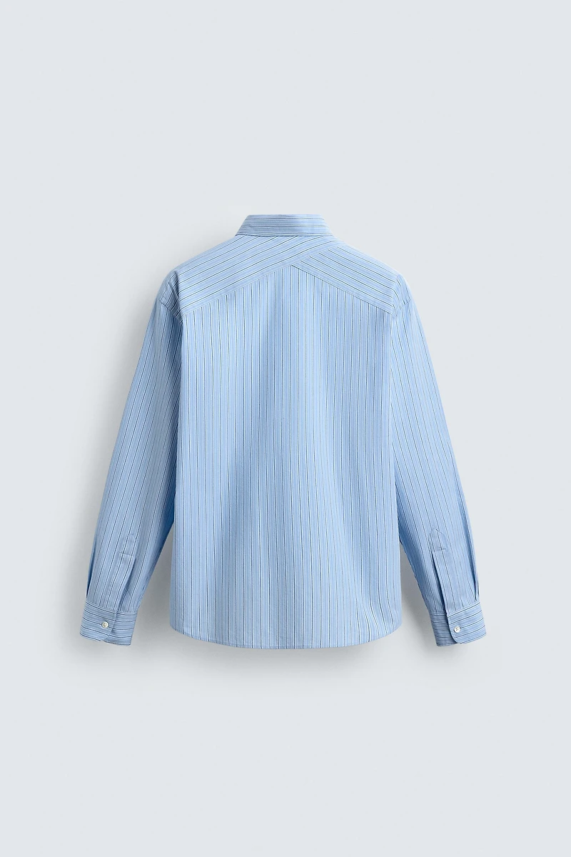 RELAXED FIT STRIPED SHIRT