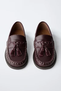 TASSELED LEATHER LOAFERS LIMITED EDITION