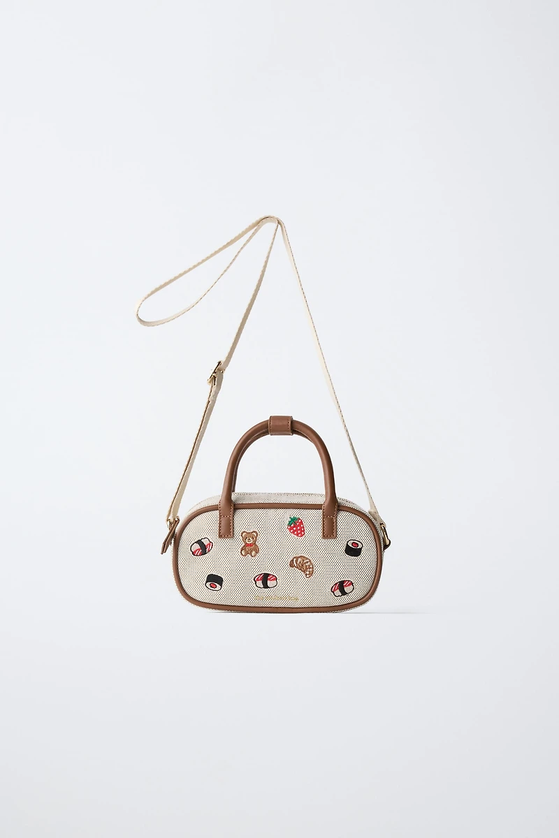 EMBROIDERED CROSSBODY BAG