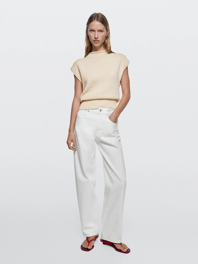 Jean balloon mid-rise