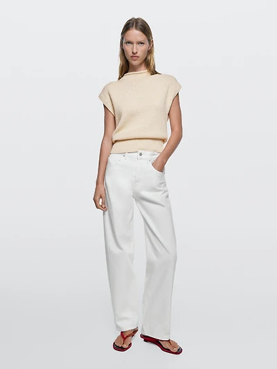Jean balloon mid-rise