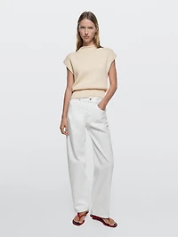 Jean balloon mid-rise