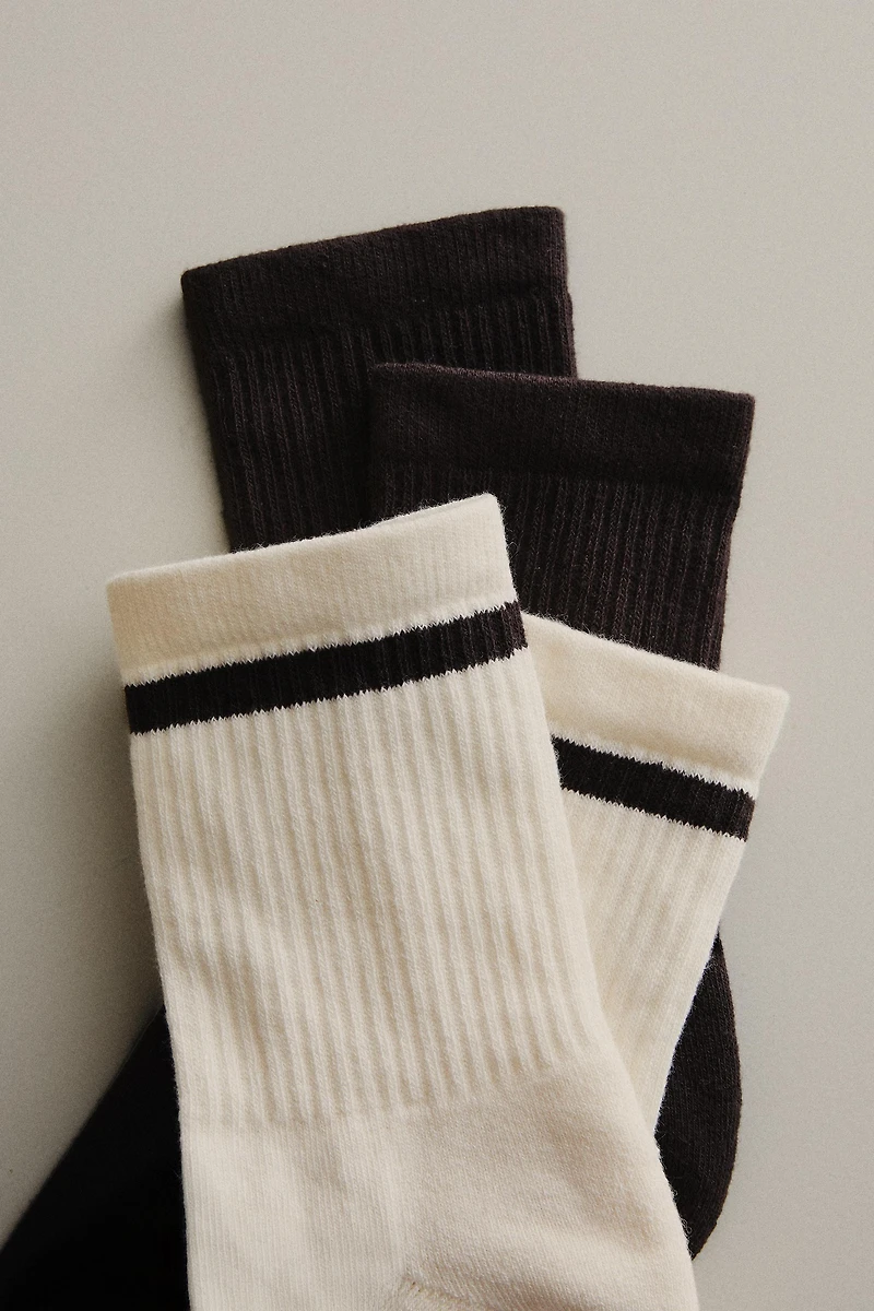 ENSEMBLE CHAUSSETTES COTON (LOT DE 2)
