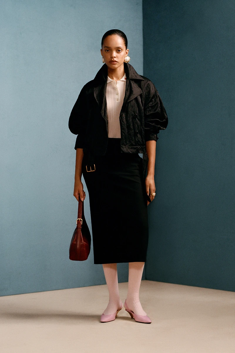 SHORT BELTED JACKET WILLY CHAVARRIA X ZARA