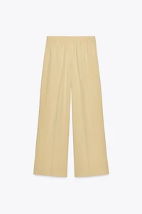 WIDE LEG SEAM PANTS