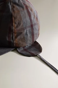 CASQUETTE ENFANT CARREAUX TARTAN