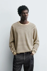 WOOL - CASHMERE STRIPED JUMPER
