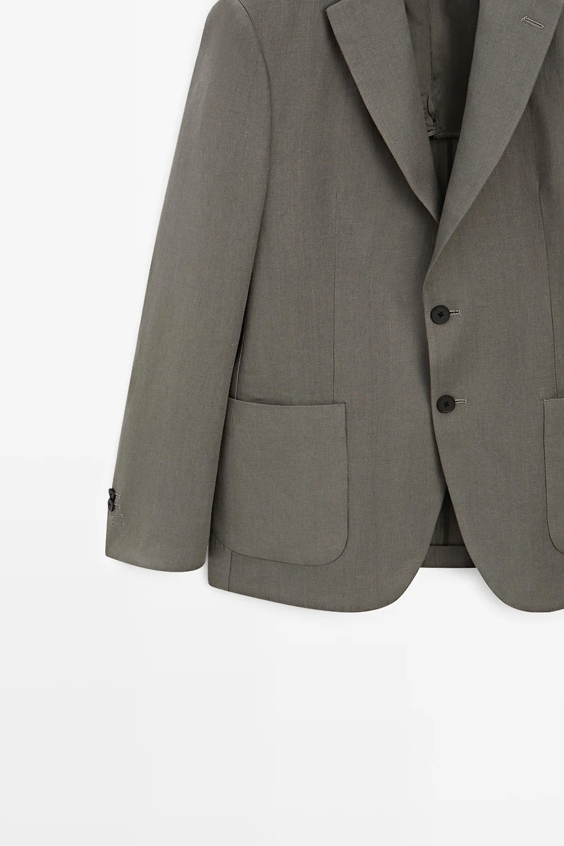 Veste de costume 100 % lin