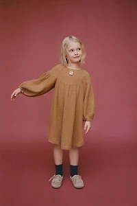 COTTON GAUZE DRESS